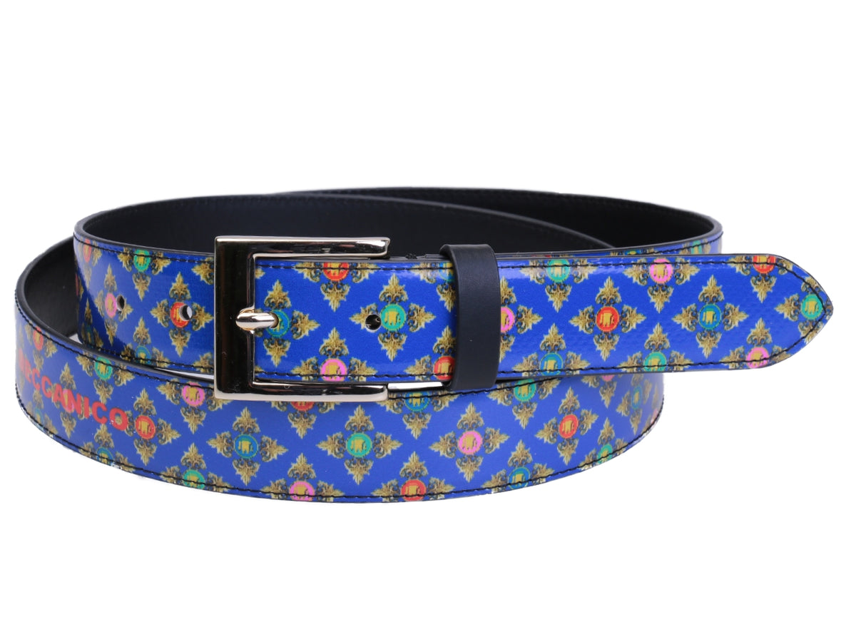 ROYAL WOMEN&#39;S BELT WITH LIBERTY FANTASY MADE OF LORRY TARPAULIN. - Unique Pieces Paul Meccanico
