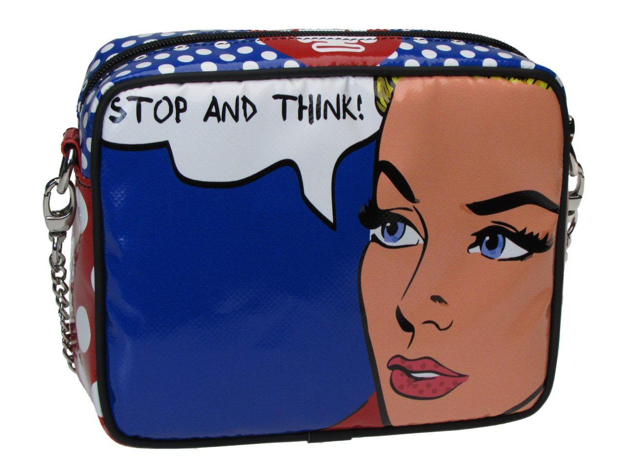 CLUTCH CARTOON STYLE. MODEL PARK MADE OF LORRY TARPAULIN. - Limited Edition Paul Meccanico