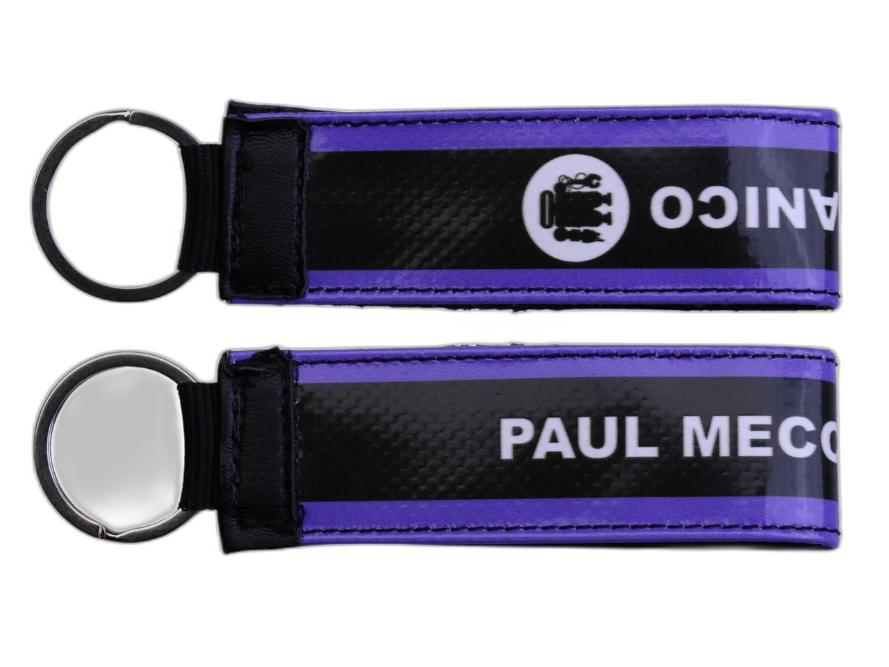 ORGANIZZATORE A CHIAVE COLORI VIOLA E NERO.