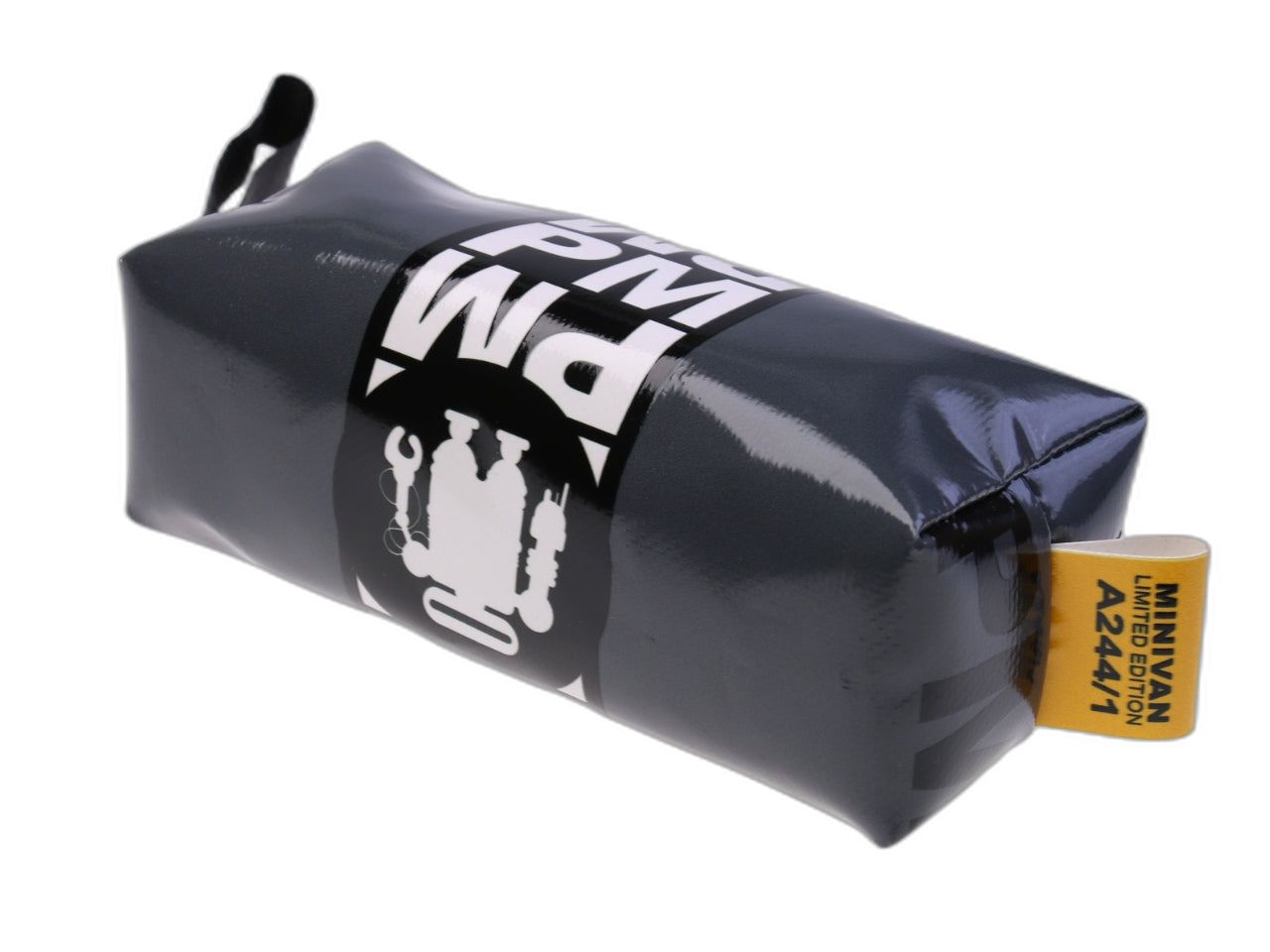 ...GREY AND BLACK PENCIL CASE.