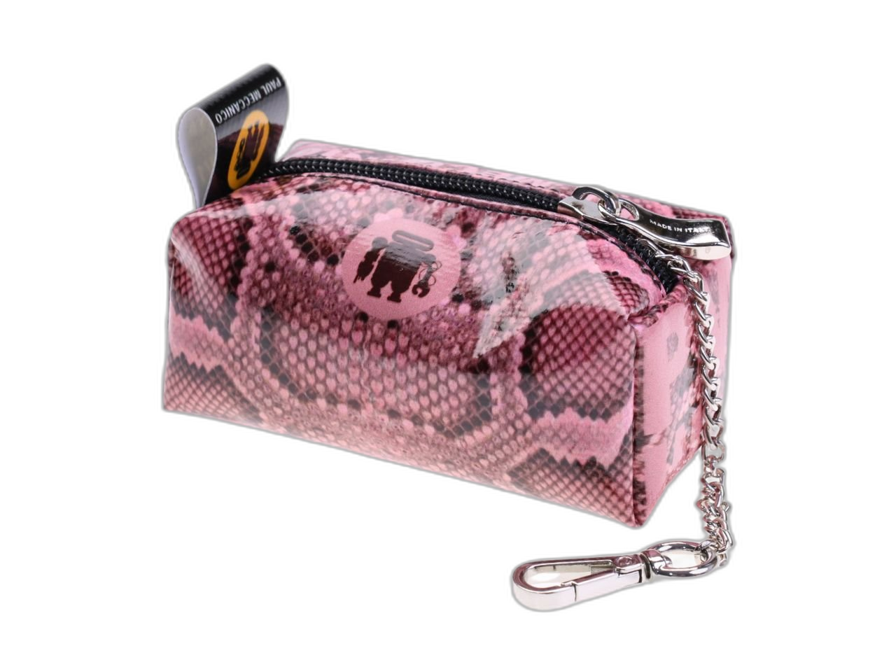 ...PENCIL CASE DESIGN KEYCHAIN PINK COLOUR WITH ANIMALIER FANTASY.