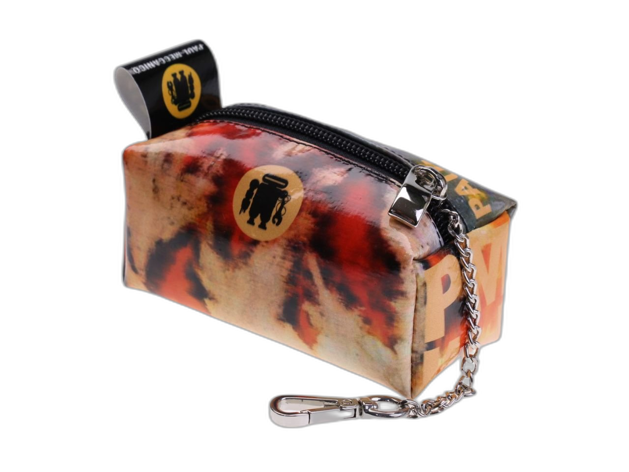 ...PORTACHIAVI A FORMA DI ASTUCCIO CON FANTASIA TIE DYE.