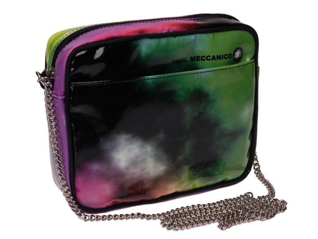 FRIZIONE FANTASIA TIE DYE MULTICOLORE. MODELLO DI PARCO REALIZZATO CON TELONI DI CAMION. - Edizione limitata Paul Meccanico