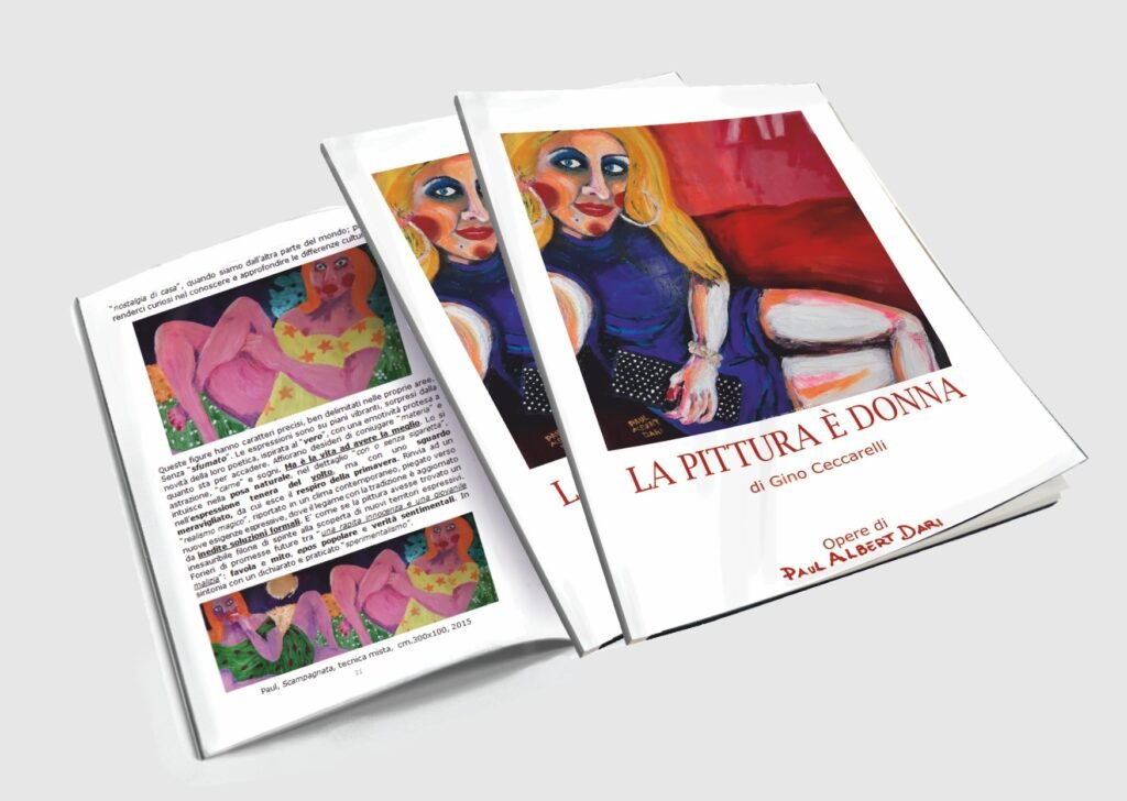 .TOTE BAG "DRINKING AGAIN" BY PAUL ALBERT DARI. MODEL GLAM MADE OF LORRY TARPAULIN. BOOK "LA PITTURA E' DONNA INCLUDED IN THE PRICE".
